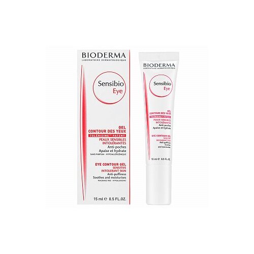 Bioderma Sensibio Eye gel za očutljivo kožo okoli oči 15 ml za ženske Slike