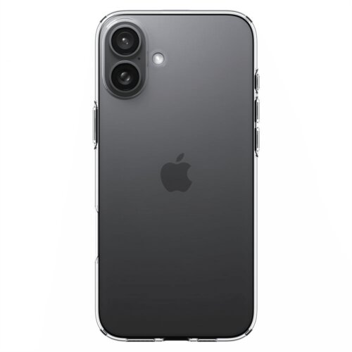 Spigen Liquid Crystal ACS08190 maska za iPhone 16 - Crystal Clear Slike