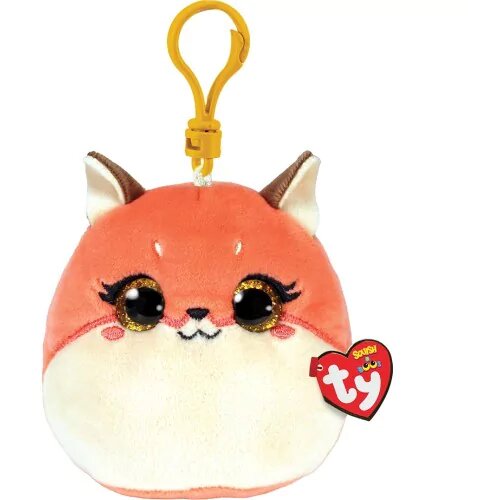 Ty fok roze Skuishi kapice ROKSIE, 8,5 cm Klip Cene