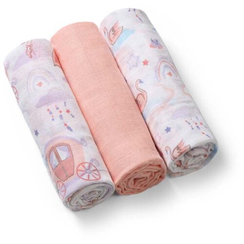 BabyOno Tetra pelene Muslin Balerina, boja breskve Cene