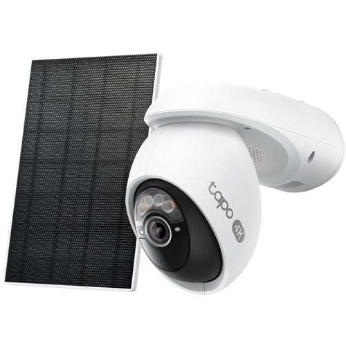 Tp-link Tapo C660 kamera + Tapo A201 Solar panel 4K 8MP(3840&times;2160 px), F1.6, Full-Color Night Vision, microSD, 2&times;Spotlights, dvosmjerni audio, detekcija pokreta, vodootporna IP65, Wi-Fi, Tapo app Cijene