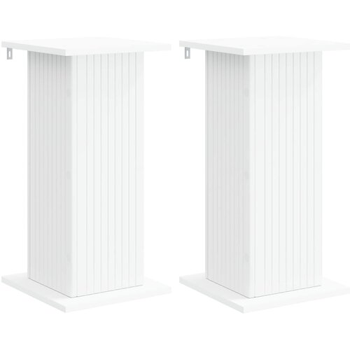  Stalak za biljke 2 pcs Bijela 30,5 x 30 x 60,5 cm Slike