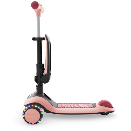 Kinderkraft romobil HALLEY 2, Rose pink Slike