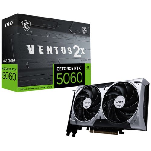 MSI geforce rtx 5060 8GB ventus 2X oc graficka karta Slike