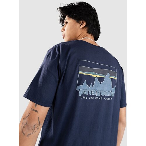 Patagonia 73 Skyline Organic T-shirt new navy Slike