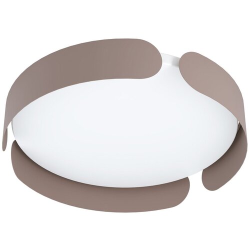 Eglo stropna lampa valcastto led 24W 2400LM 3000K 35 cm smeđa-bijela Cene
