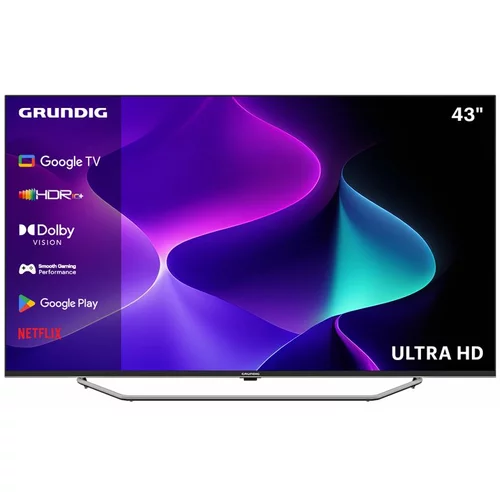 Grundig LED televizor 43GHU7970B, 4K Ultra HD, Android, Smart TV, Google TV, SilverID: EK000542171
