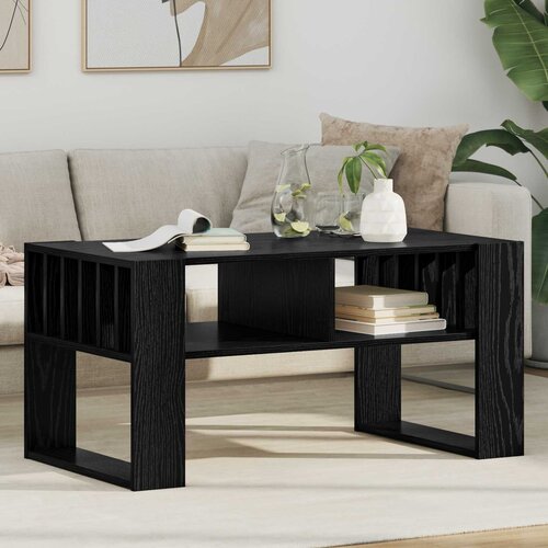  Kava Stol Crni hrast 92 x 49,5 x 45 cm Konstruirano drvo Cene