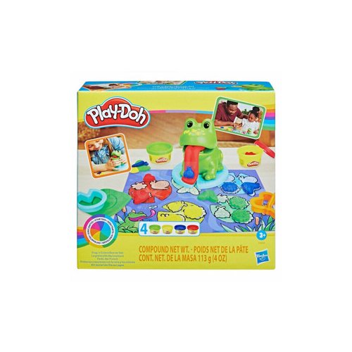 Hasbro PLAY-DOH FROG N COLOURS SET F6926 Slike