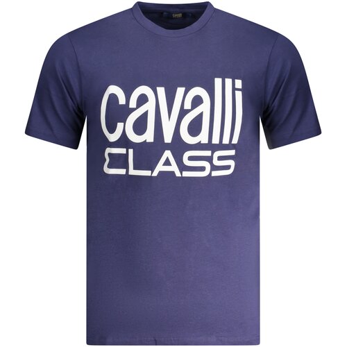 Cavalli Class SHORT SLEEVE T-SHIRT MEN BLUE Cene