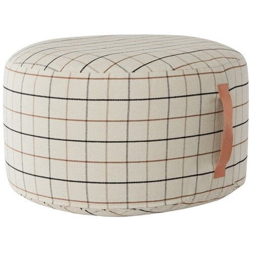 OYOY Living Design Kremno bela vreča za sedenje Grid &amp;ndash; Slike