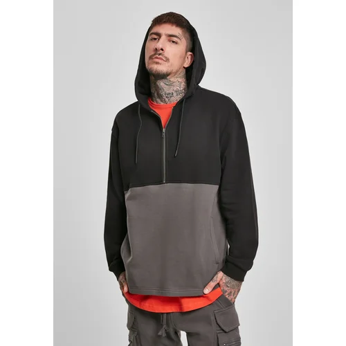 UC Men Relaxed Half-Zip Hoodie Black/Dark Shade