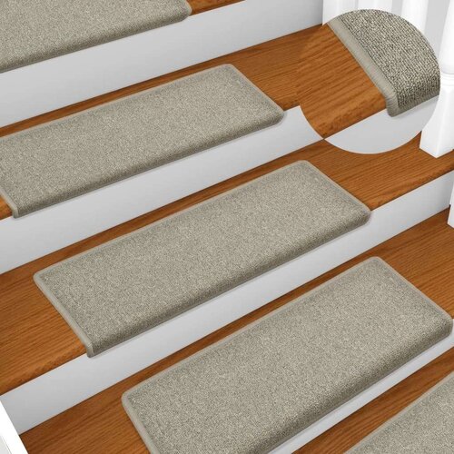  Tepisi za stepenice 15 kom 65x21x4 cm svjetlosivi Cijene