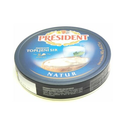 President topljeni sir natur 140g Cene