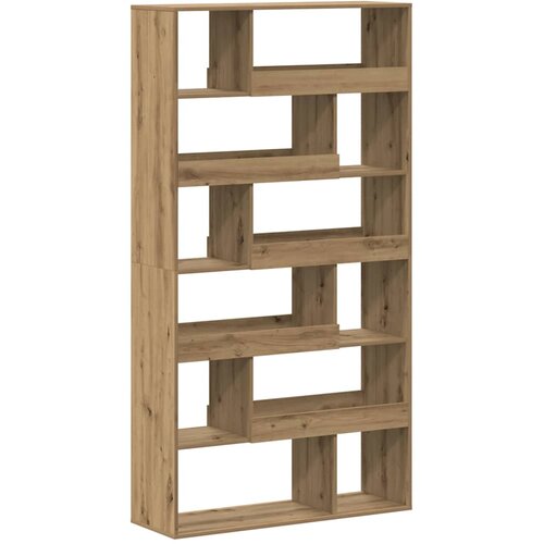  Regal za knjige boja hrasta 100x33x187,5 cm konstruirano drvo Slike