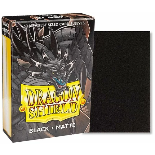Wizards of the Coast Yugioh Dragon Shield Black Matte ovitki za karte, (21013985)