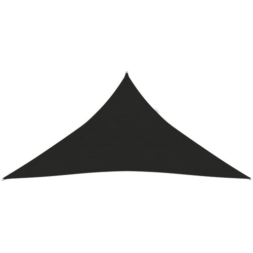 vidaXL Senčno jadro 160 g/m² črno 5x6x6 m HDPE Cene
