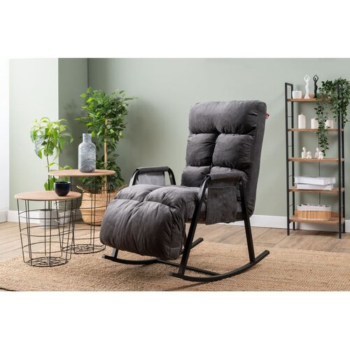 Atelier Del Sofa Lena Single - Grey Grey Rocking Chair Cene