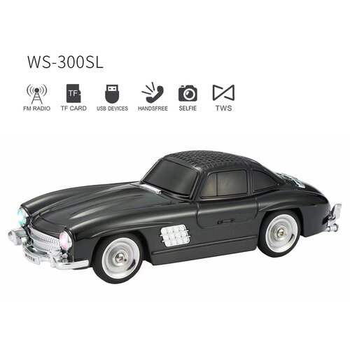  bluetooth zvučnik WS-300SL crni Slike