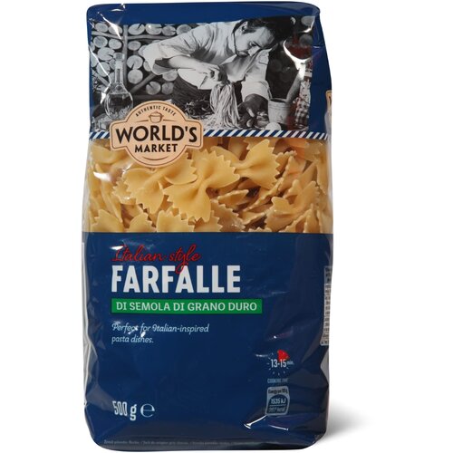 World&amp;iquest;s market Farfalle World&amp;#039;s market 500g Slike