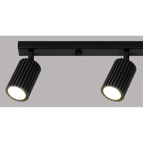 Nice Lamps Črna stropna svetilka 6,5x81 cm Gleam &amp;ndash; Slike