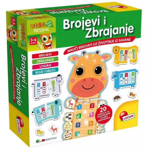 Odeon Carotina brojevi i zbrajanje Slike