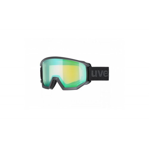 Uvex naočare ski athletic fm black mat-mirror green-lasergold lite S2 Cene