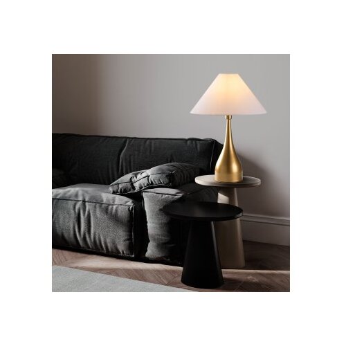 Opviq Stona lampa Luna-15276, 50x50x68 cm, IP20, Zlatno-bijela boja Cene