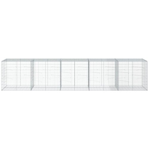  Gabionska ko&amp;scaron;ara s poklopcem 500x100x100 cm pocinčano željezo Slike