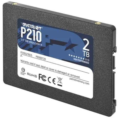 Patriot, Apacer Patriot SSD, 2TB, 2.5”, P210SATA 3, 520/430 MB/s