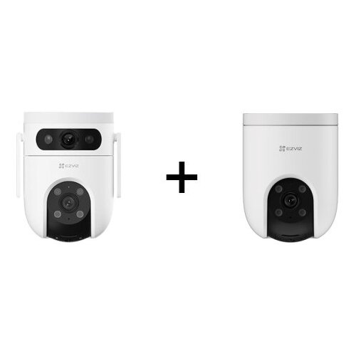 Ezviz Set [H8c 4G 2K IP surveillance camera + H9C WiFi Rotating 2K 2-in-1 (3MP+3MP)] Slike
