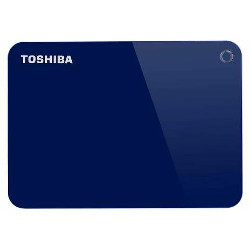 Toshiba 2.5 1TB Canvio Advance, Portable External Hard Drive, USB3.0 blue (HDTC910EL3AA) eksterni hard disk Slike