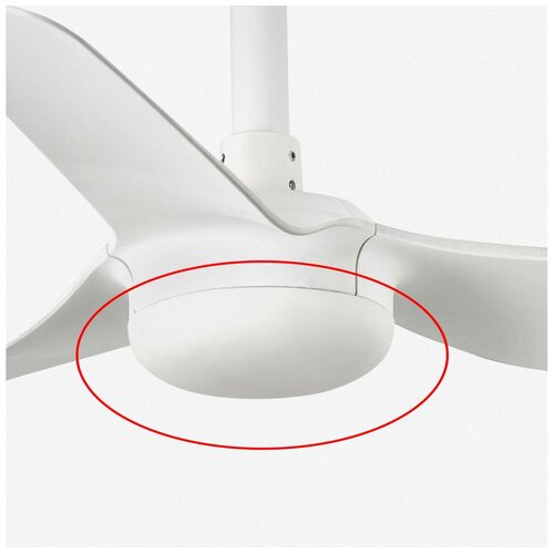 Faro 3R773 - Zamenski poklopac za ventilator MINI PUNT prečnika 12 cm, beo Slike