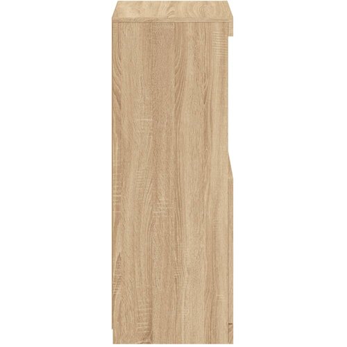  Komoda s LED svjetlima boja hrasta sonome 41x37x100 cm Slike