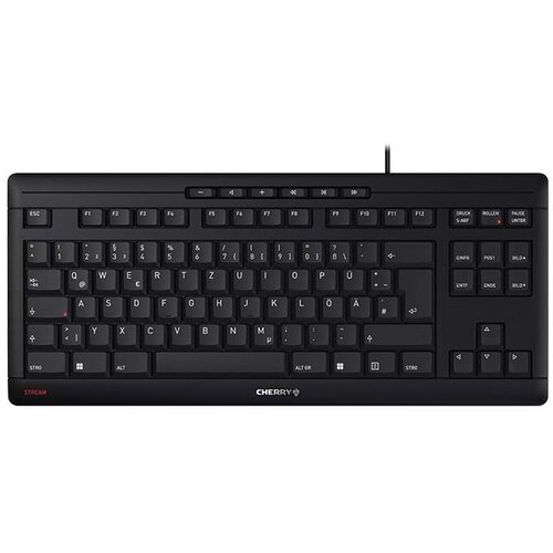 Cherry stream keyboard tkl black qwertz de" Cijene