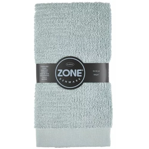Zone sivo-zeleni ručnik Classic 50 x 100 cm