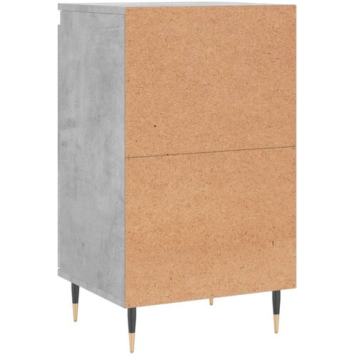  Komoda siva boja betona 40 x 35 x 70 cm od konstruiranog drva Slike