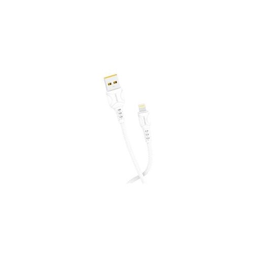 Denmen D08L Lightning USB data kabl 3,6A 1m crna Slike