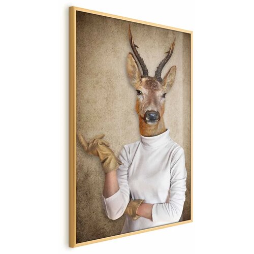  Plakat - Lady of the House 21x30 Zlatni okvir Cene