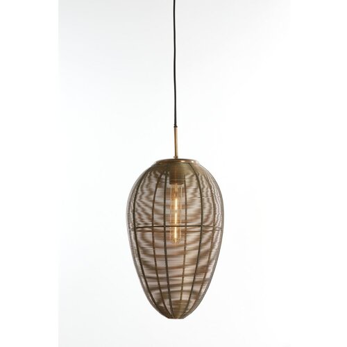 Light & Living Viseća svjetiljka u brončanoj boji s metalnim sjenilom ø 26 cm Yaelle – Cijene