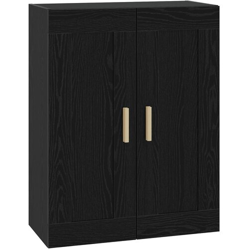  Ormar za Zid Zidna montaža Crni hrast 69,5 x 34 x 90 cm Cene