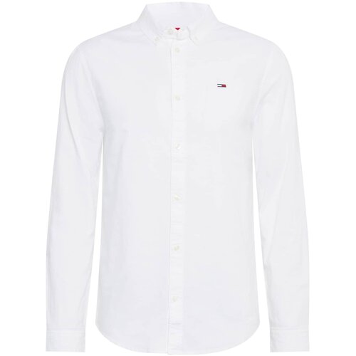 Tommy Jeans Ko&scaron;ulja 'Oxford' mornarsko plava / svijetlocrvena / bijela Cijene