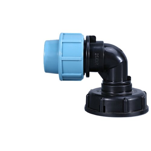 INF Set adapterjev za IBC s DN25 navojnim kolenom, 2 kosa, PE, (5000286915) Cene