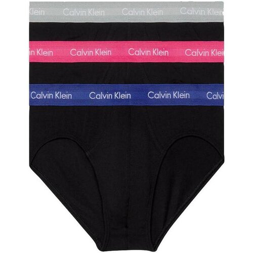 Calvin Klein Jeans Spodnje hlače HIP BRIEF 3PK 000NB2613A Rdeča Slike