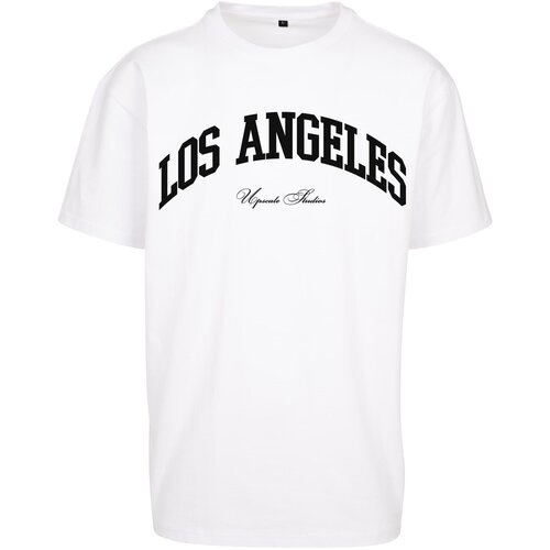 MT Upscale L.A. College Oversize Tee white Slike
