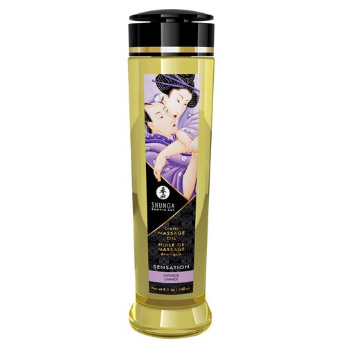 Shunga Masažno olje - Lavender Cene