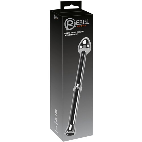 Rebel Upornik - kovinski vibrator za prostato (srebro) Slike