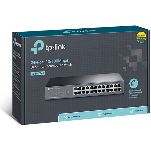 Tp-link Switch Omada 24-Port 10/100Mbps TL-SF1024D Slike
