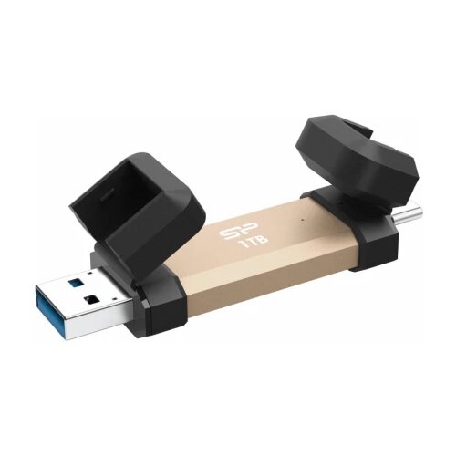SiliconPower DS72 USB flash drive 1 TB USB Type-A /USB Type-C 3.2 Gen 2 (3.1 Gen 2) Gold Cijene