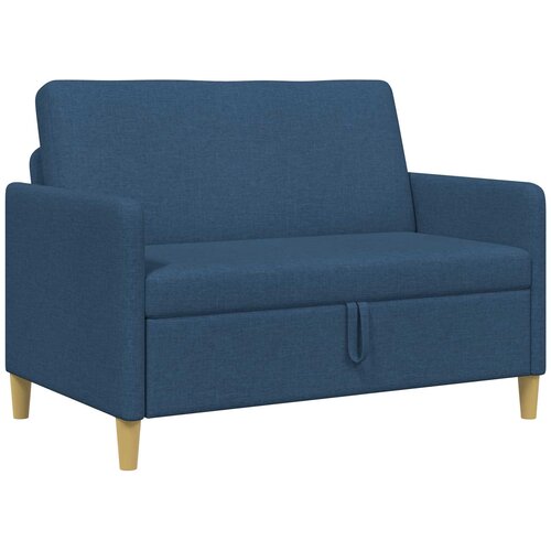 SOFA s pohranom Plava 122 x 78 x 87 cm Poliester Slike